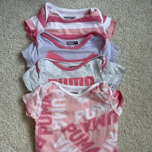 Puma Baby Bodysuit Set of 4